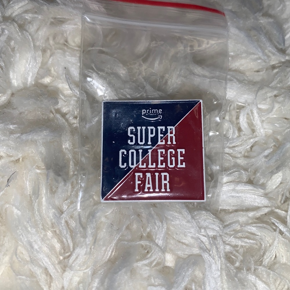 New Super College Fair Prime Limited edition pin from TwitchCon